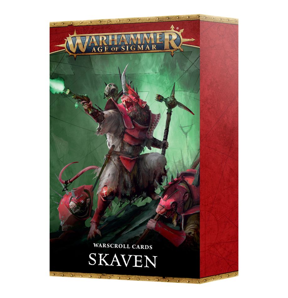 Warhammer Age of Sigmar Warscroll Cards: Skaven - The Fourth Place