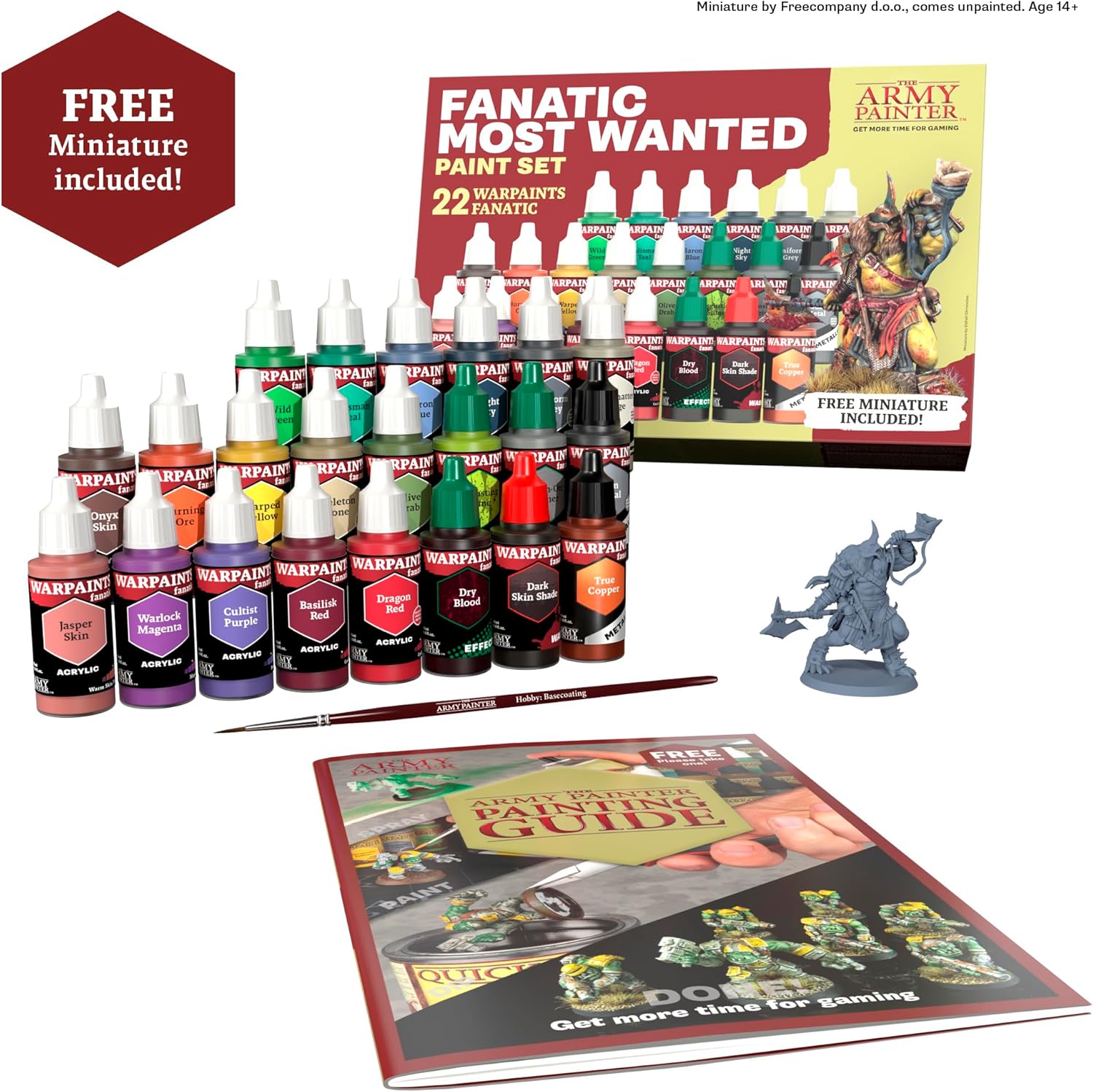 Warpaints Fanatic Most Wanted Paint Set - The Fourth Place