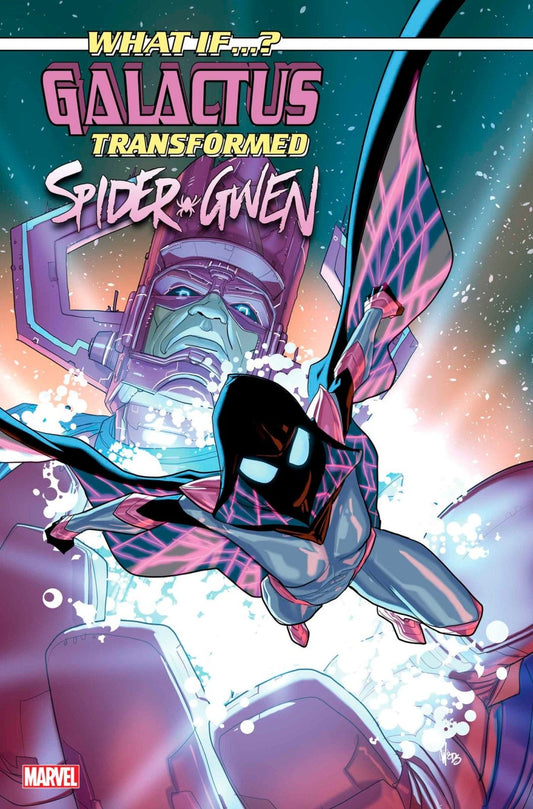 What If...? Galactus: Galactus Transformed Spider - Gwen? #1 Pete Woods Variant - The Fourth Place