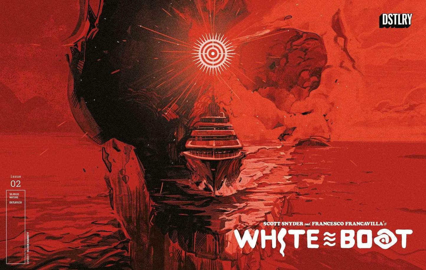 White Boat #2 Cover F Barrett - The Fourth Place