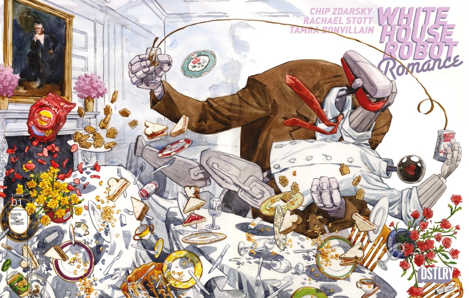 White House Robot Romance 1 Jill Thompson Variant - The Fourth Place