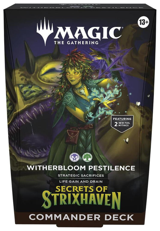 Witherbloom Pestilence Commander Deck - Secrets of Strixhaven