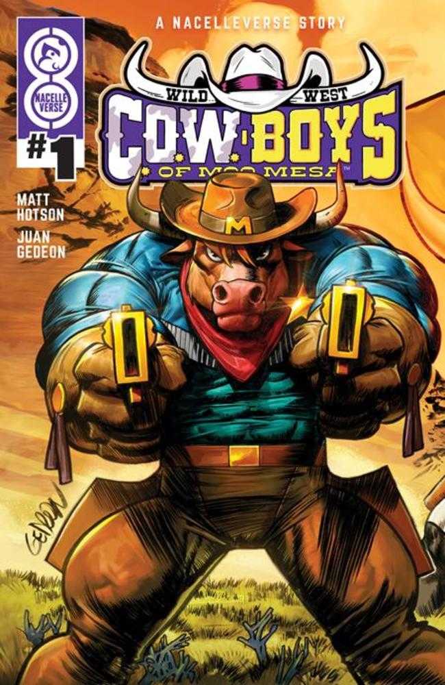 Wild West Cow Boys Of Moo Mesa 1 (Of 4) Cover A Juan Gedeon - The Fourth Place