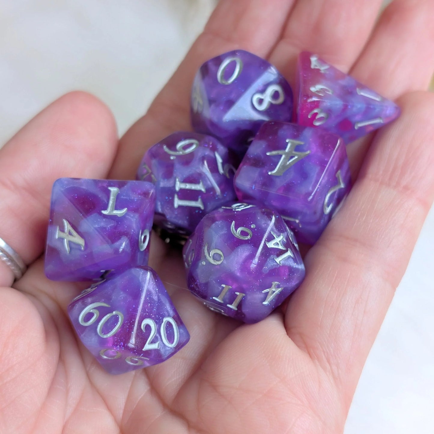 Witch Bolt - 7-Piece Dice Set