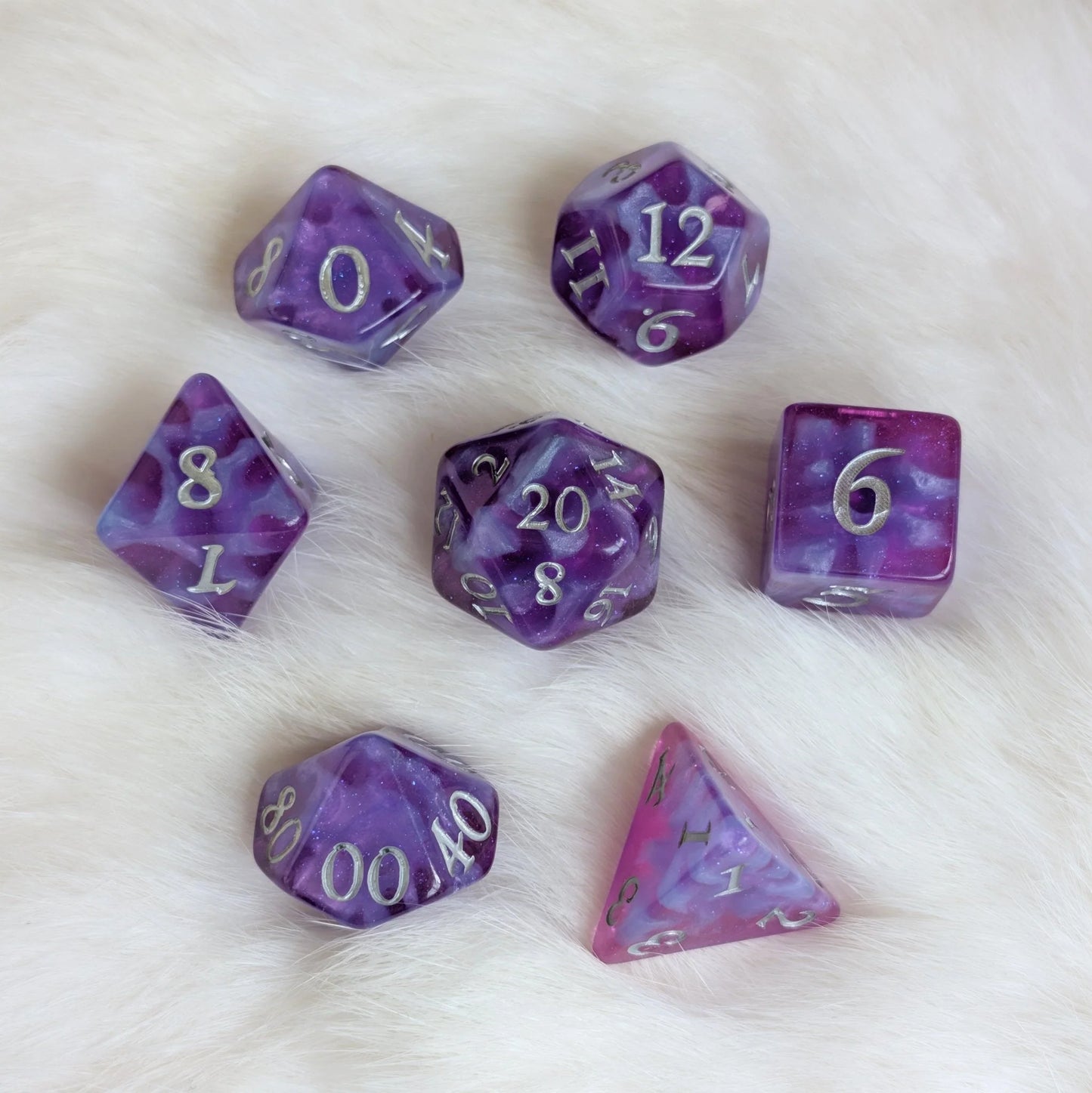 Witch Bolt - 7-Piece Dice Set
