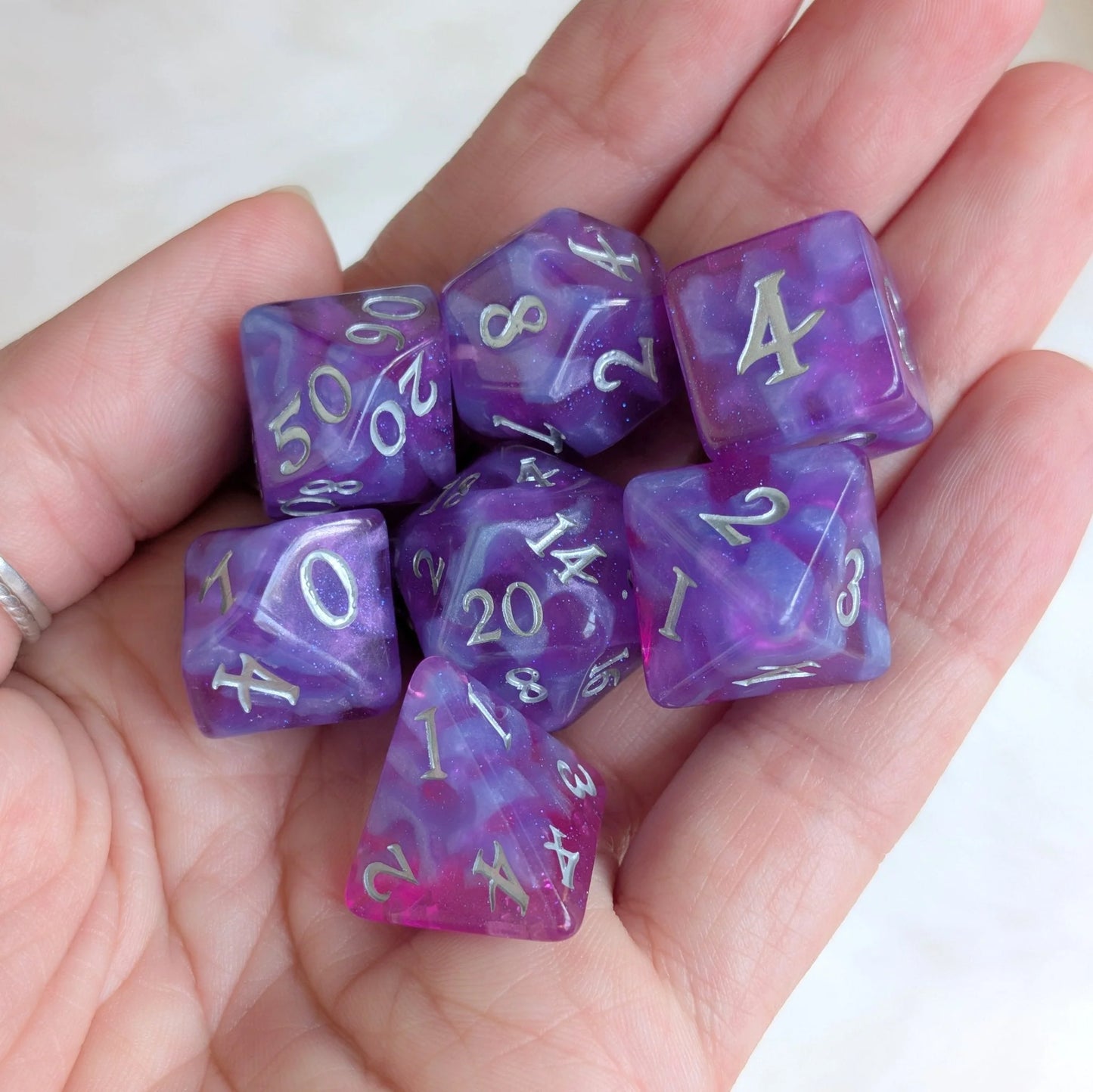 Witch Bolt - 7-Piece Dice Set