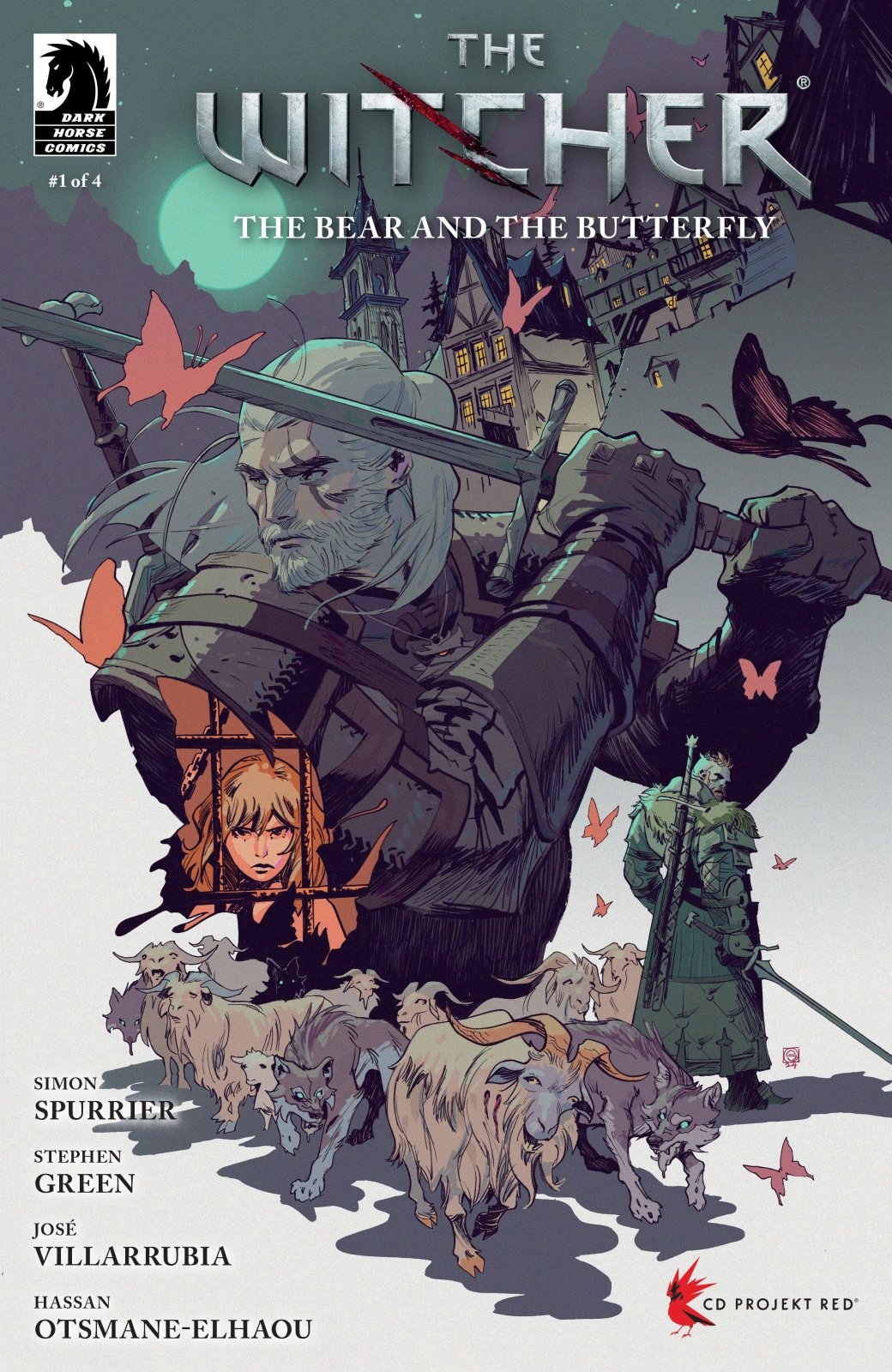 Witcher Bear & Butterfly 1 Cover A Green - The Fourth Place