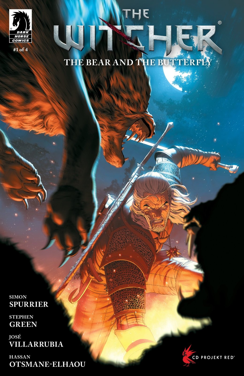 Witcher Bear & Butterfly 1 Cover B De Iulis - The Fourth Place