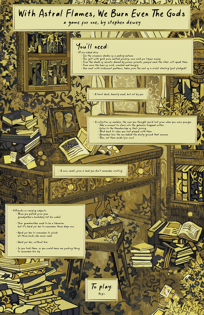 With Astral Flames, We Burn Even The Gods - The Fourth Place