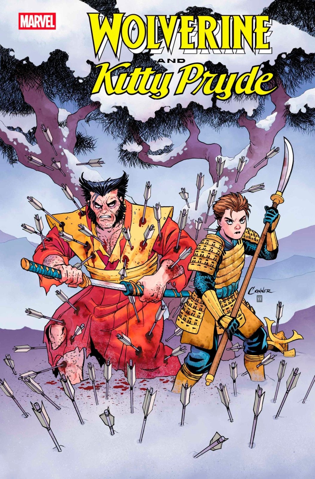 Wolverine And Kitty Pryde 3 Amanda Conner Variant - The Fourth Place