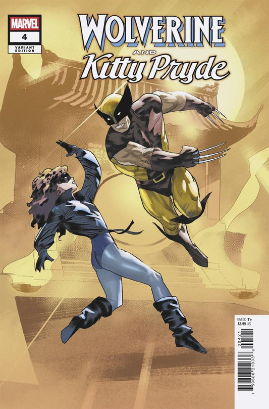 Wolverine And Kitty Pryde 4 Jan Bazaldua Variant - The Fourth Place