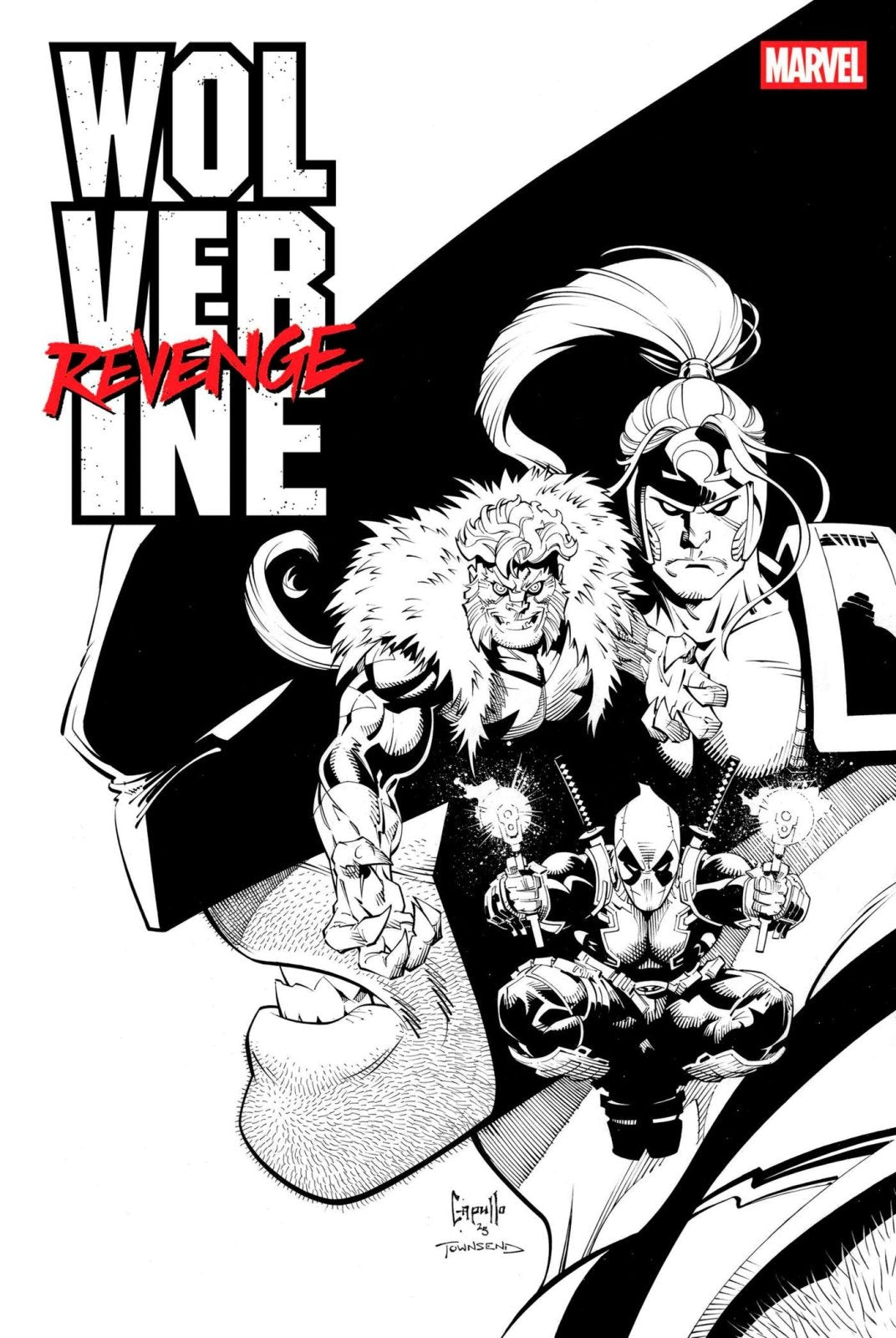 Wolverine: Revenge - Red Band: Raw - Black & White Edition 1 [Polybagged] - The Fourth Place