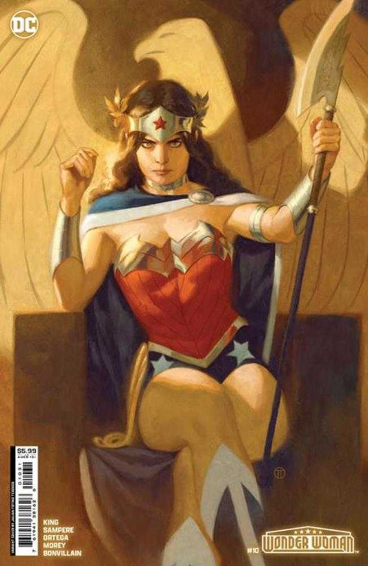 Wonder Woman #10 Cover B Julian Totino Tedesco Card Stock Variant - The Fourth Place