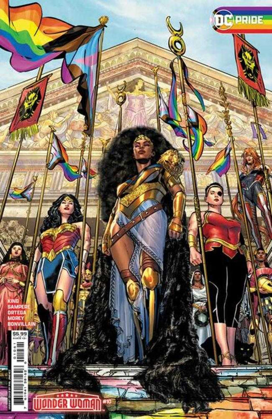 Wonder Woman #10 Cover D Phil Jimenez DC Pride 2024 Card Stock Variant - The Fourth Place