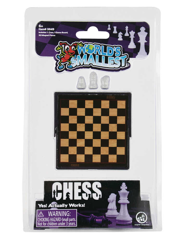 Worlds Smallest Magnetic Chess Board Game - The Fourth Place