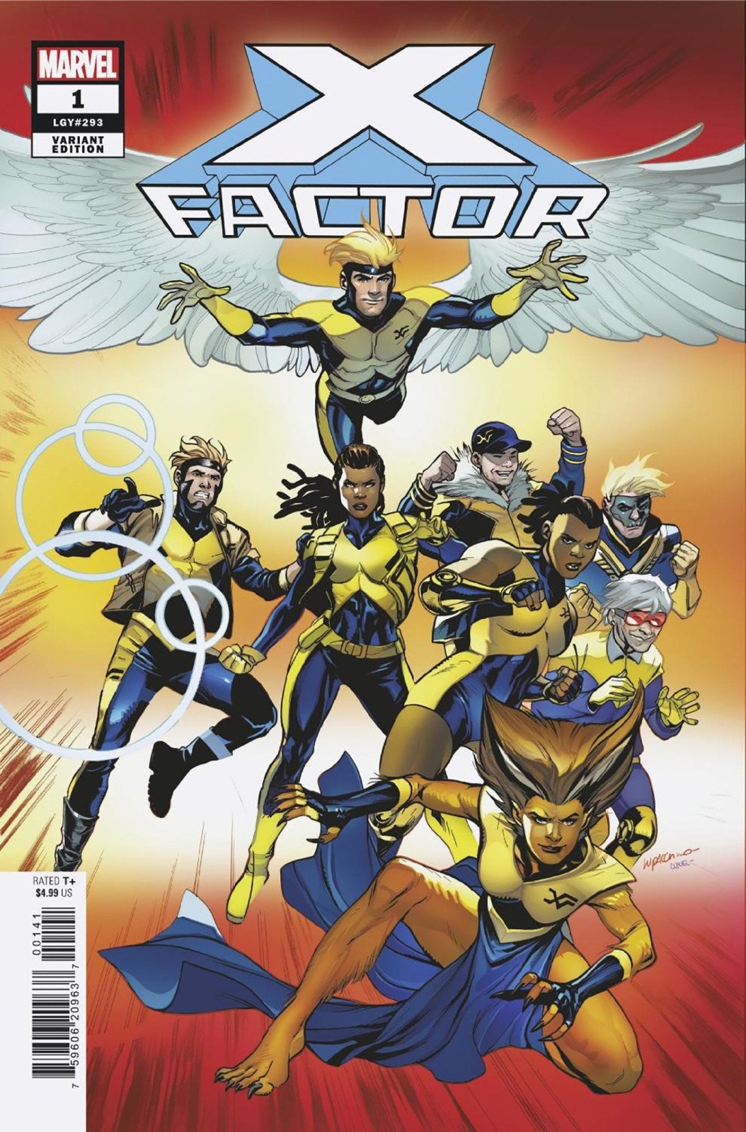 X - Factor #1 Emanuela Lupacchino Variant - The Fourth Place