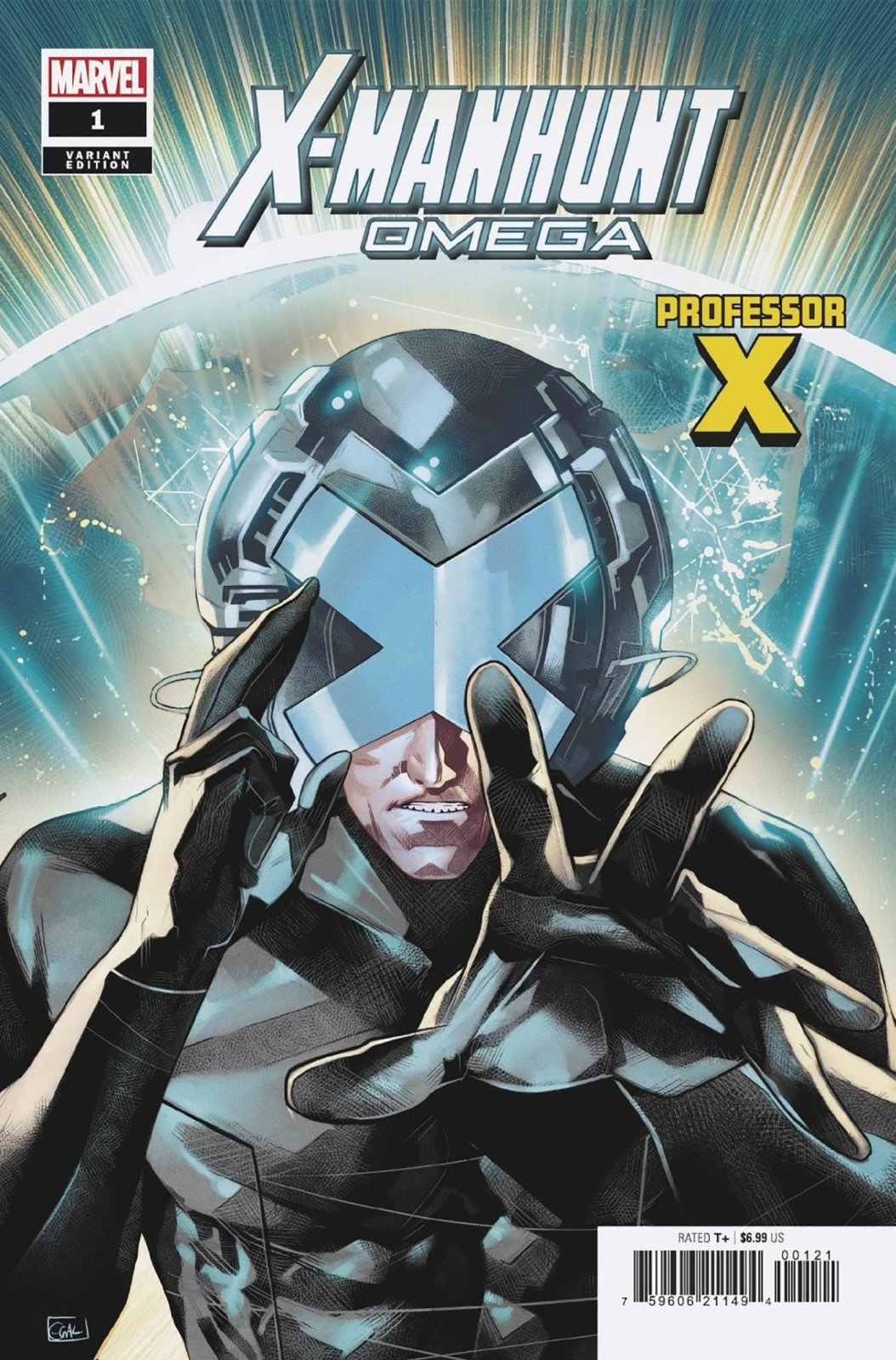 X - Manhunt Omega 1 Edwin Galmon Professor X Variant [Xmh] - The Fourth Place