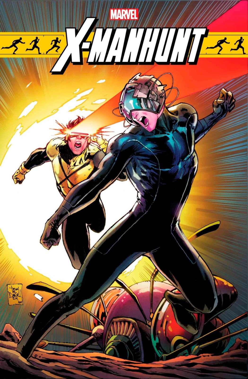 X - Manhunt Omega 1 Tony Daniel Variant [Xmh] - The Fourth Place