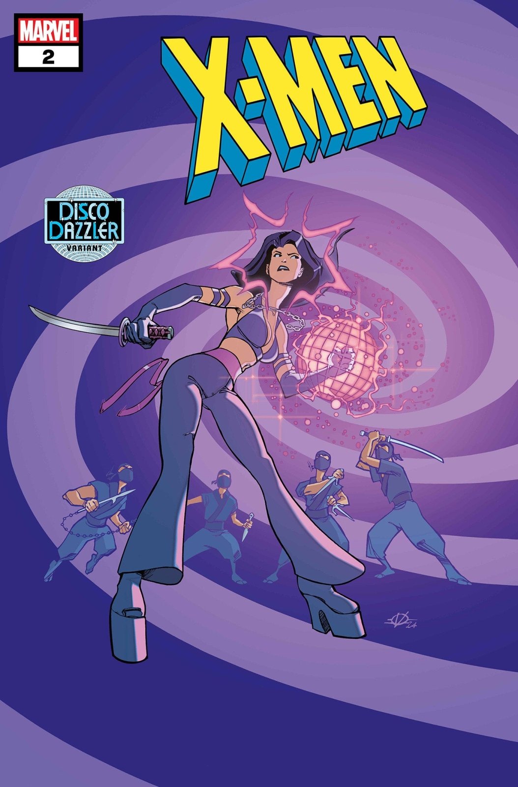 X - Men #2 Olivier Vatine Disco Dazzler Variant [Dpwx] - The Fourth Place