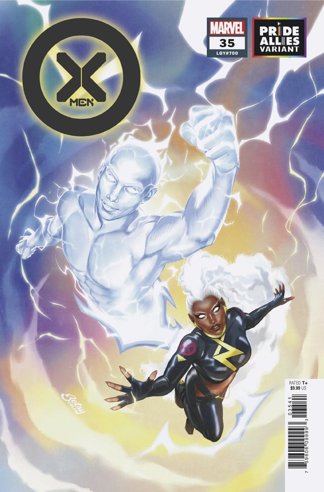 X-Men #35 Betsy Cola Pride Allies Variant [Fhx] - The Fourth Place