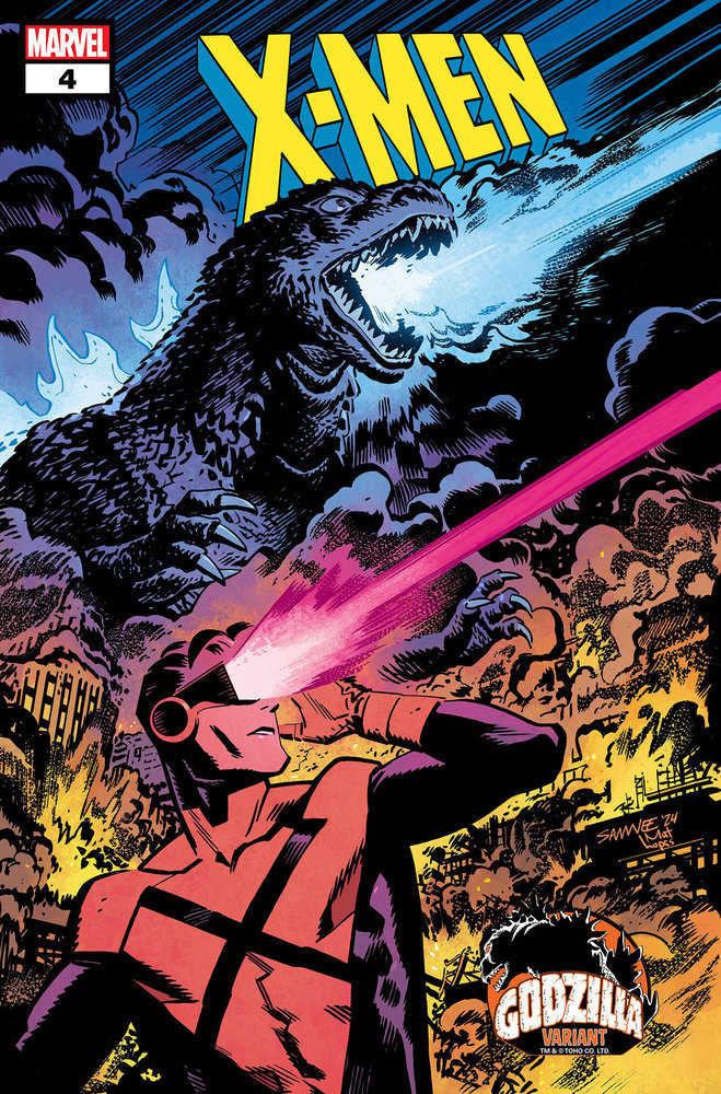 X - Men #4 Chris Samnee Godzilla Variant - The Fourth Place