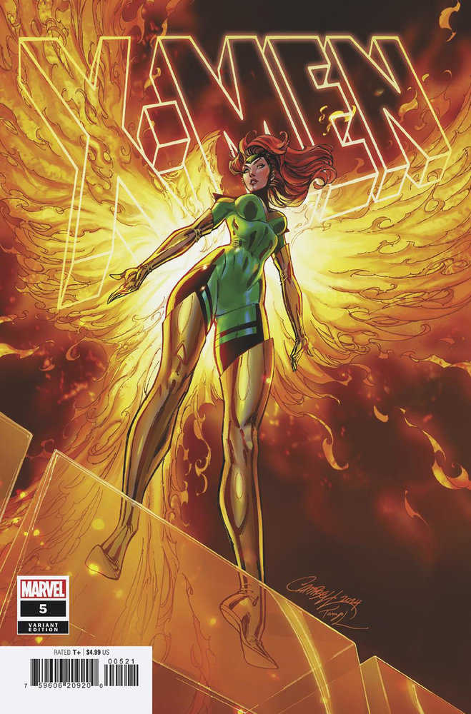 X - Men #5 J. Scott Campbell Jean Grey Variant - The Fourth Place