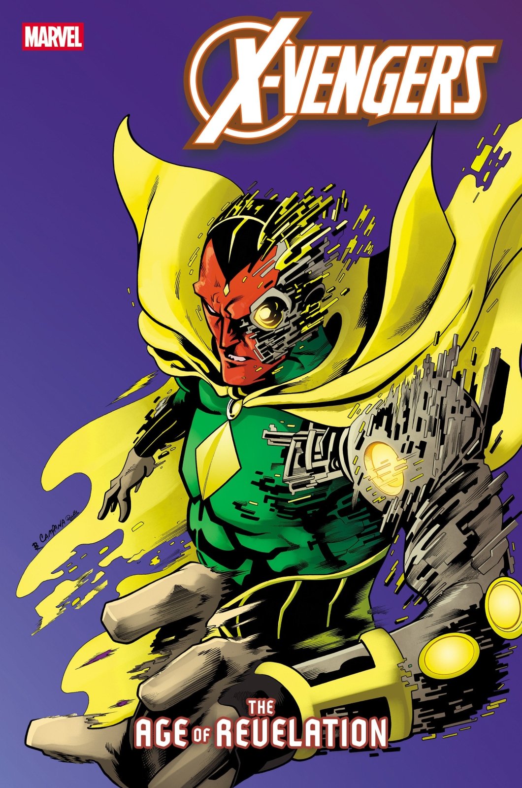 X Vengers 1 Chris Campana Vision Variant [AOR] - The Fourth Place