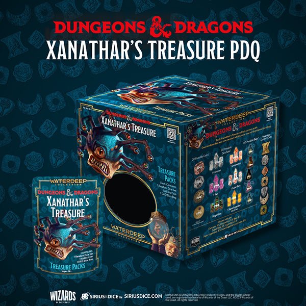 Xanathar's Treasure Pack - Dice Set Blind Bag 2025 - The Fourth Place
