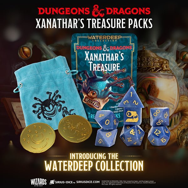 Xanathar's Treasure Pack - Dice Set Blind Bag 2025 - The Fourth Place