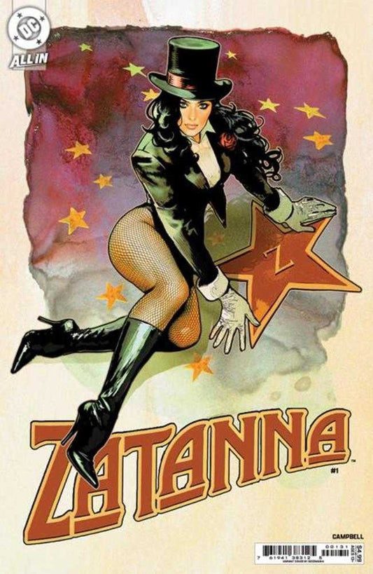 Zatanna #1 (Of 6) Cover C Sozomaika Card Stock Variant - The Fourth Place