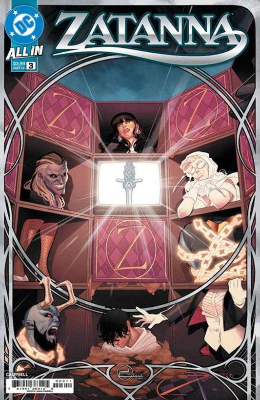 Zatanna 3 (Of 6) Cover A Jamal Campbell - The Fourth Place