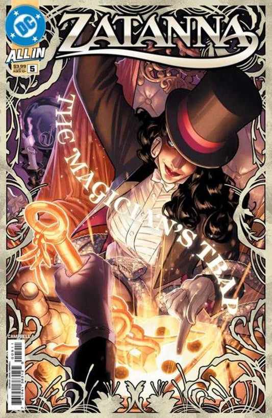 Zatanna 5 (Of 6) Cover A Jamal Campbell - The Fourth Place
