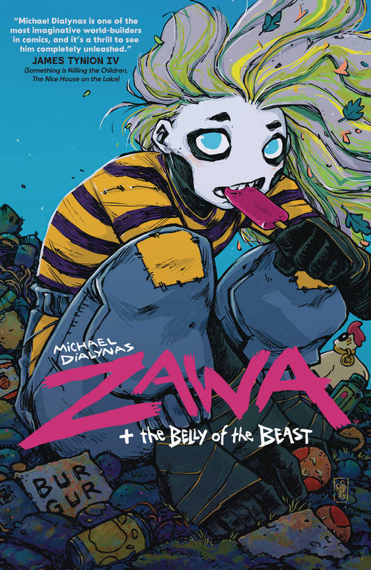 Zawa The Belly Of The Beast TPB - The Fourth Place