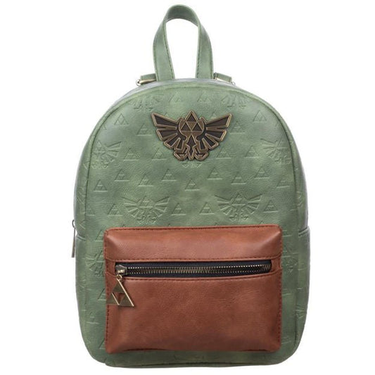 ZELDA HYRULE TRIFORCE LOGO MINI BACKPACK - The Fourth Place