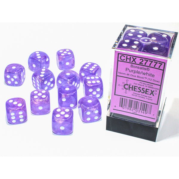 16mm 12d6 Borealis Luminary: Purple/White - The Fourth Place