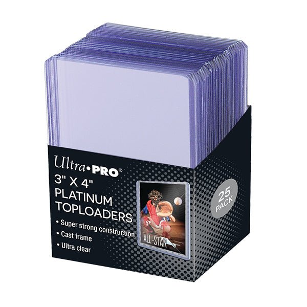 3"x4" Platinum Toploaders (25 pack) - The Fourth Place