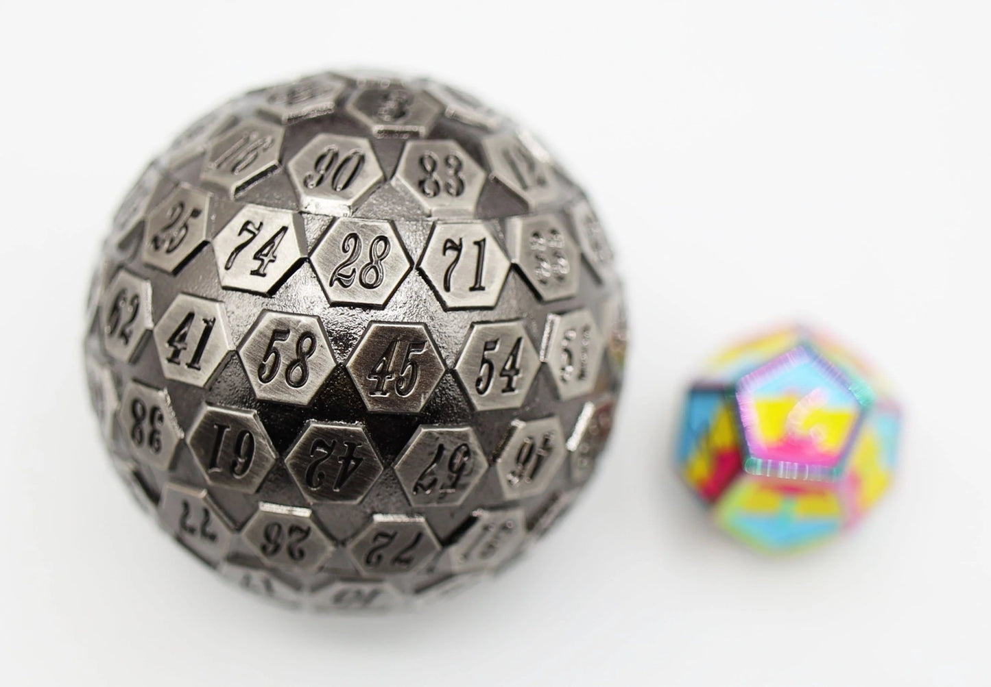 45mm Metal D100: Dark Silver - The Fourth Place