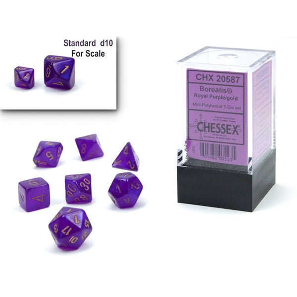 7-Die Set Mini Borealis Luminary: Royal Purple/Gold - The Fourth Place