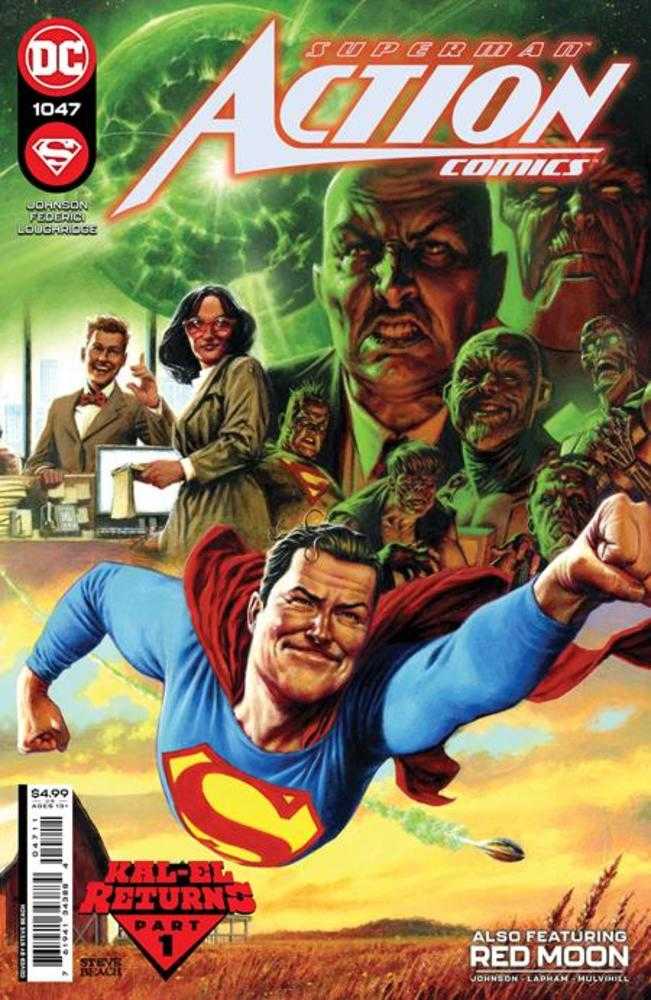 Action Comics #1047 Cover A Steve Beach - The Fourth Place