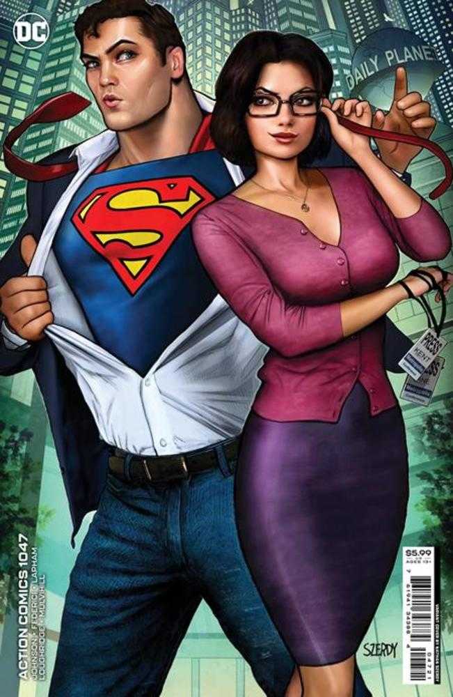 Action Comics #1047 Cover B Nathan Szerdy Card Stock Variant - The Fourth Place
