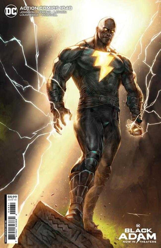 Action Comics #1048 Cover C Ivan Tao Black Adam Movie Card Stock Variant (Kal-El Returns) - The Fourth Place
