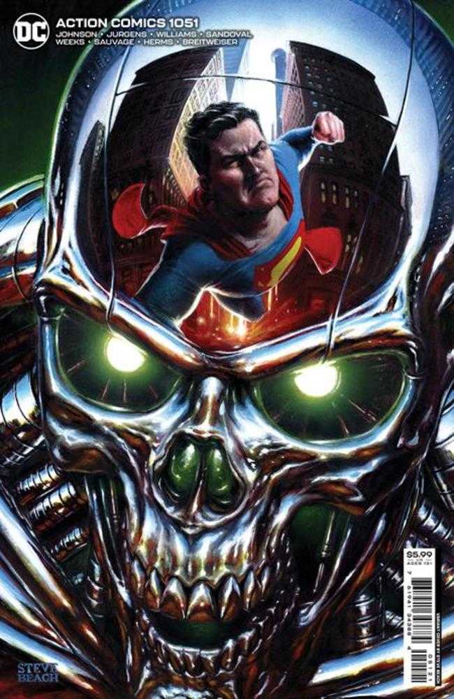 Action Comics #1051 Cover B Steve Beach Card Stock Variant - The Fourth Place
