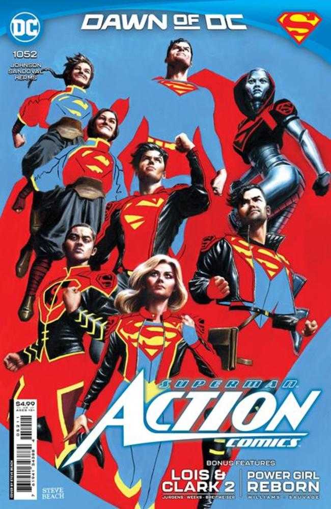 Action Comics #1052 Cover A Steve Beach - The Fourth Place