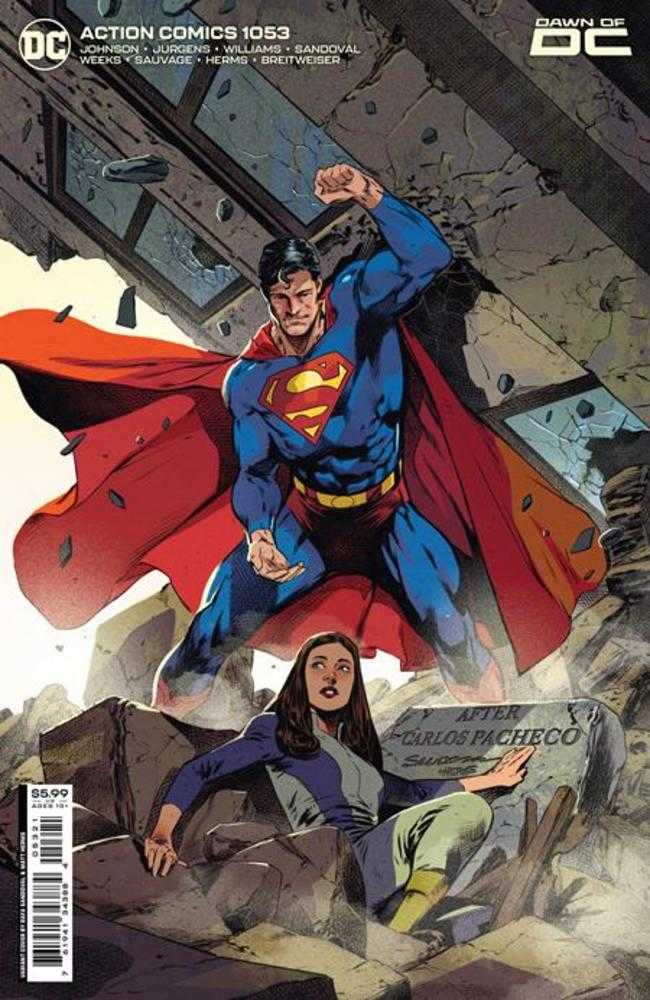Action Comics #1053 Cover B Rafa Sandoval Card Stock Variant - The Fourth Place