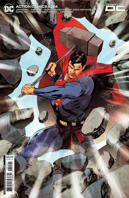 Action Comics #1054 Cover B Rafa Sandoval Card Stock Variant - The Fourth Place