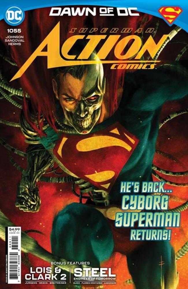 Action Comics #1055 Cover A Sebastian Fiumara - The Fourth Place