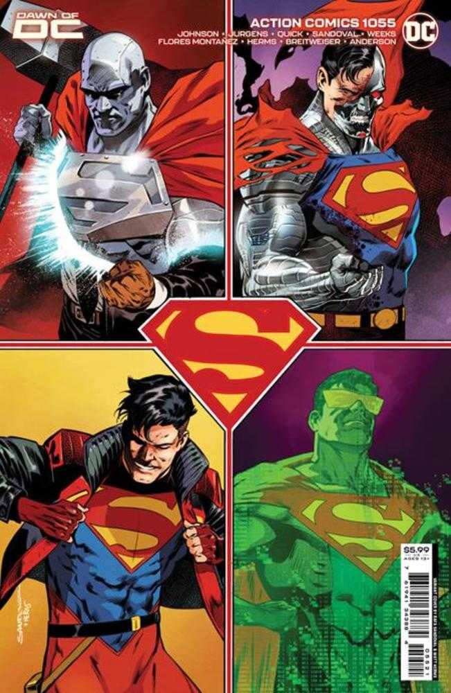 Action Comics #1055 Cover B Rafa Sandoval Card Stock Variant - The Fourth Place