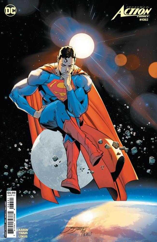 Action Comics #1062 Cover B Jorge Jimenez Card Stock Variant - The Fourth Place