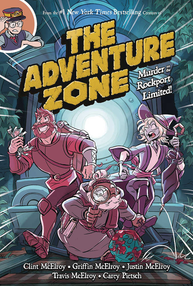 Adventure Zone Hardcover Graphic Novel Volume 02 Murder On Rockport Limited - The Fourth Place