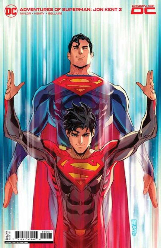 Adventures Of Superman Jon Kent #2 (Of 6) Cover D John Timms Superman Card Stock Variant - The Fourth Place